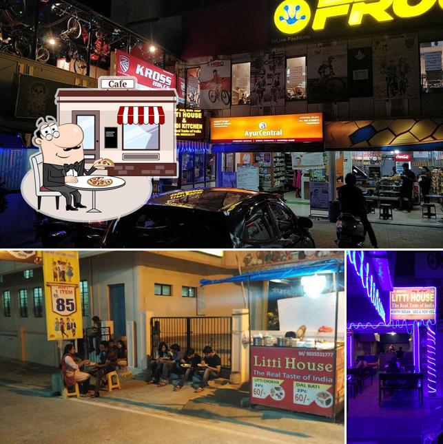 The exterior of Litti House