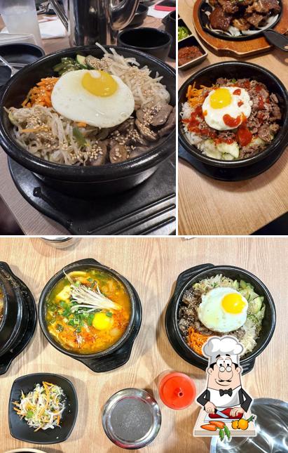 Bibimbap à Dookbaeki Korean Restaurant