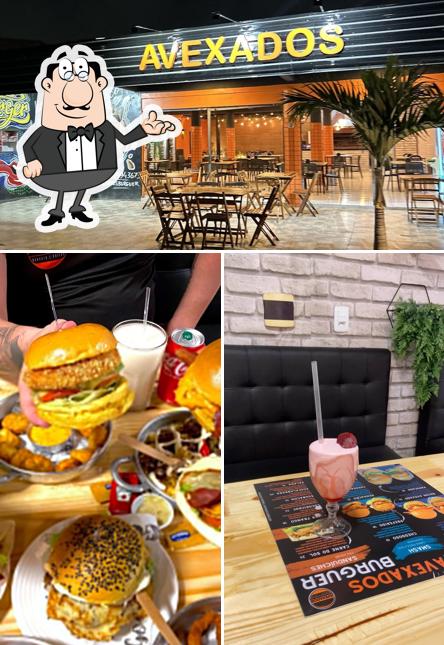 Veja imagens do interior do Avexados Burguer