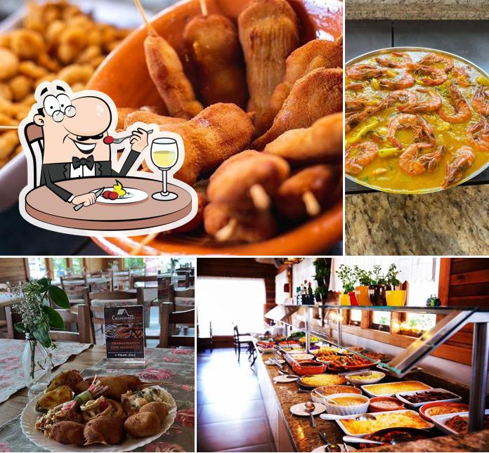 Comida em Restaurante Carminatti