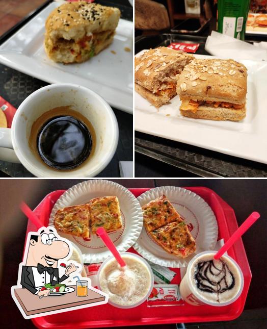 Food at Café Coffee Day