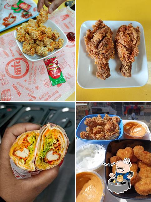 Fried chicken at MFC Restraunts