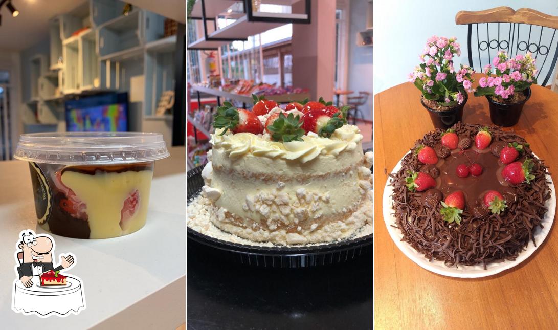 Desfrute de uma das sobremesas