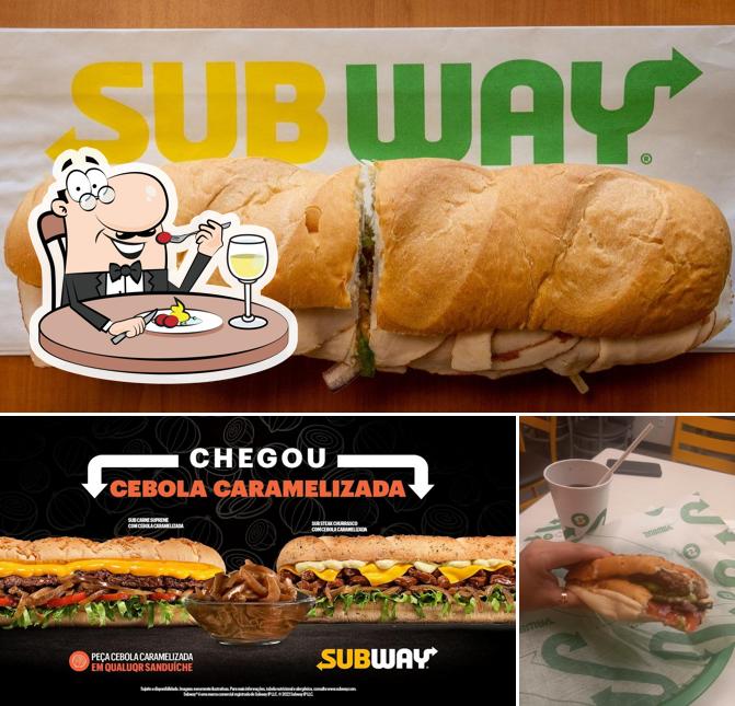 Comida em Subway