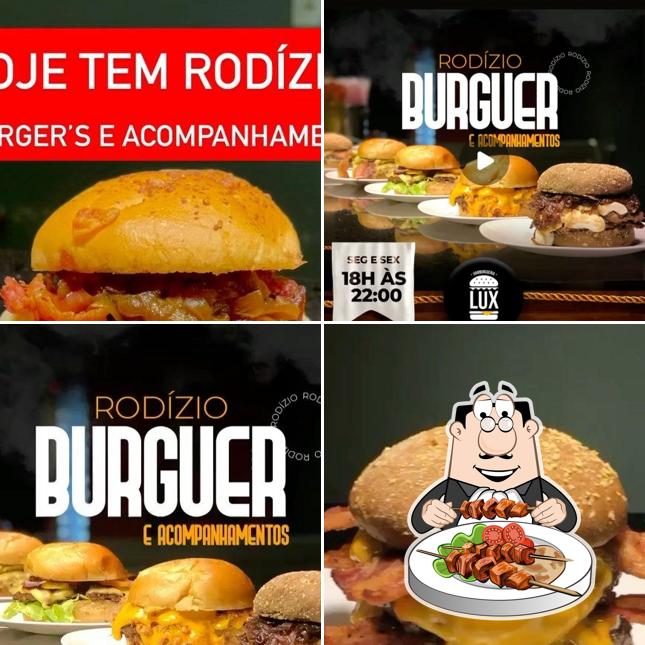 Comida em Lux Hamburgueria