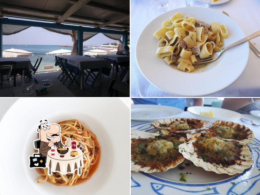 Cibo al Ristorante Emilia - Baia di Portonovo