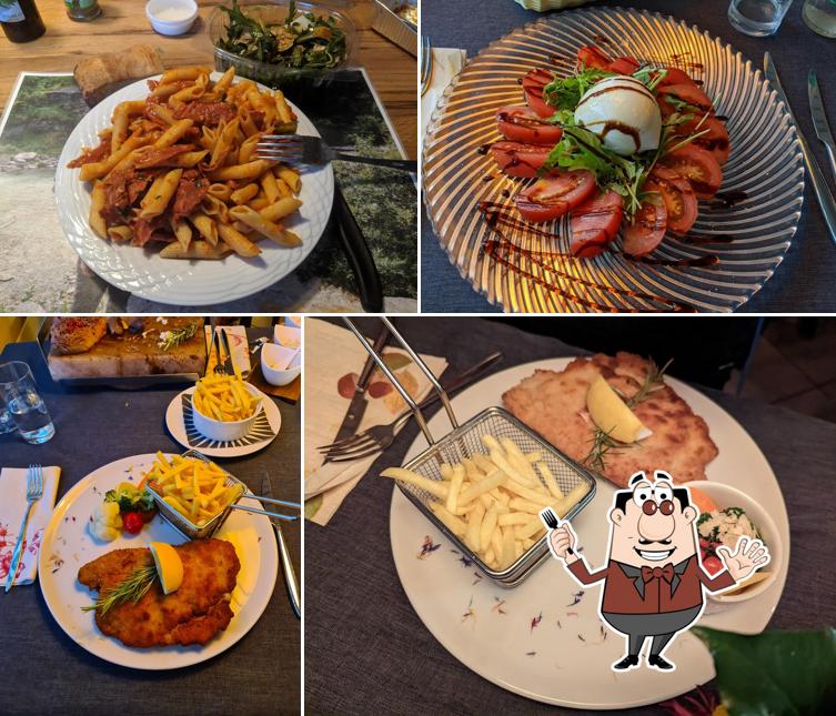 Platti al Restaurant Pizzeria Sonnenberg