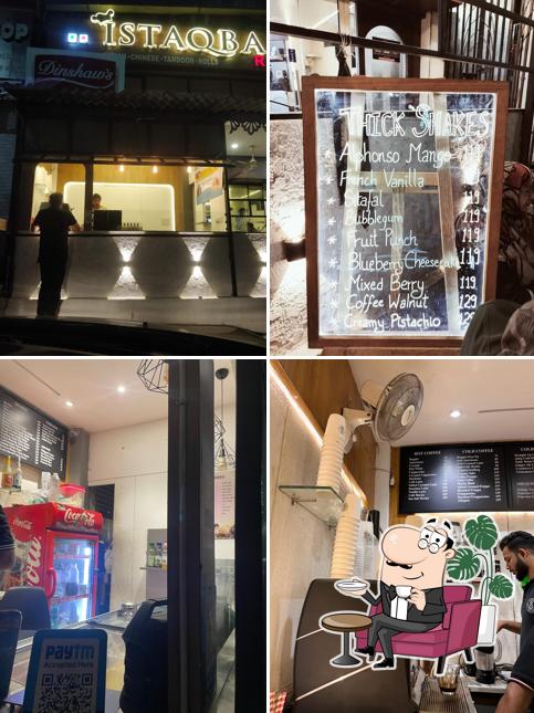 The interior of Coffee and Cream