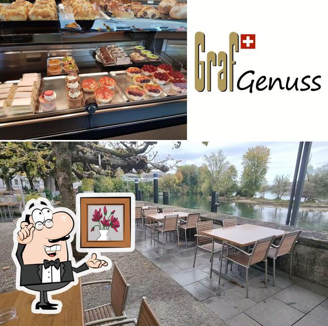 Gli interni di Confiserie Cafe Graf