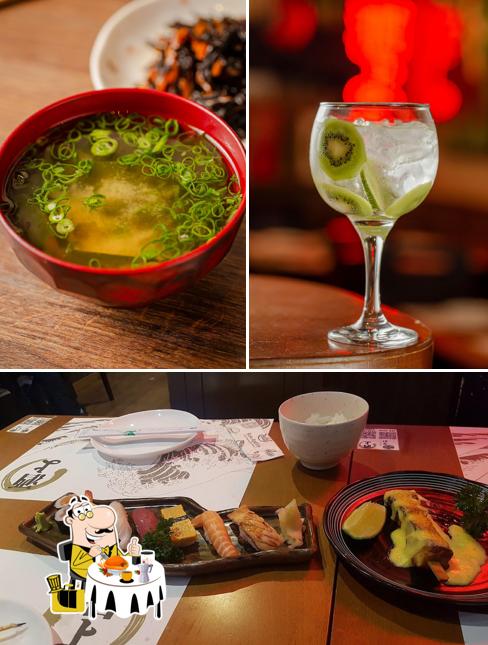 Platos en Izakaya Sakeyo