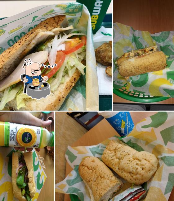 Comida em Subway