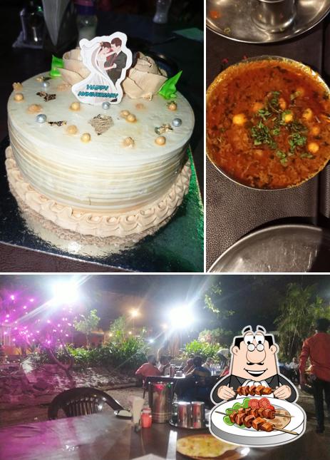 The image of food and interior at Hotel Ranmal