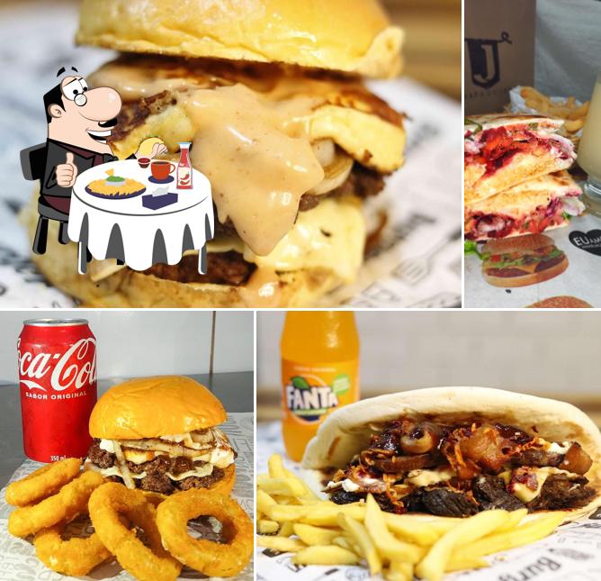 Os hambúrgueres do Big Jota Pastelaria Delivery irão saciar uma variedade de gostos