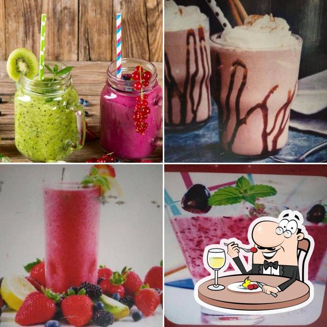 Chocolate mousse at Radha Soami Juice & Shake's Point