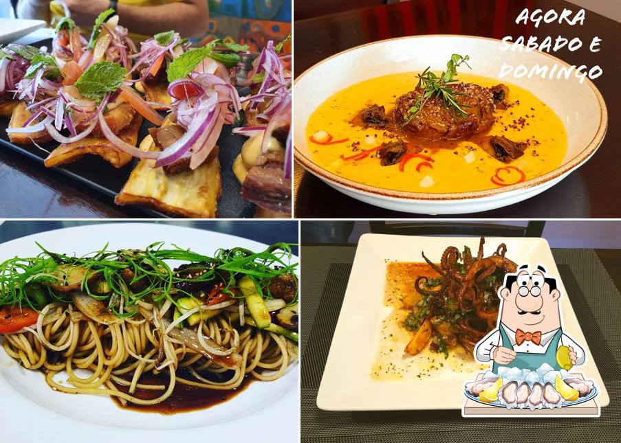 Experimente os sabores do mar no Restaurante Peruano Quinoa Restobar