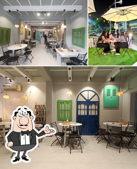 Check out how The Coffee Carousel cafe looks inside