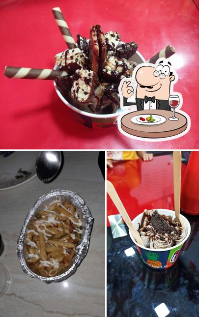 Food at Khadadi Refreshments and Ifruit Live Ice Cream