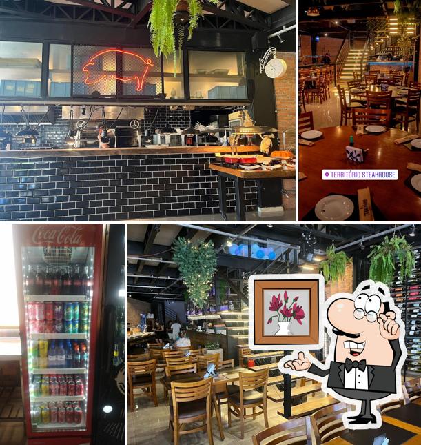 Veja imagens do interior do Território Steakhouse - Gastrobar, Restaurante E Churrascaria