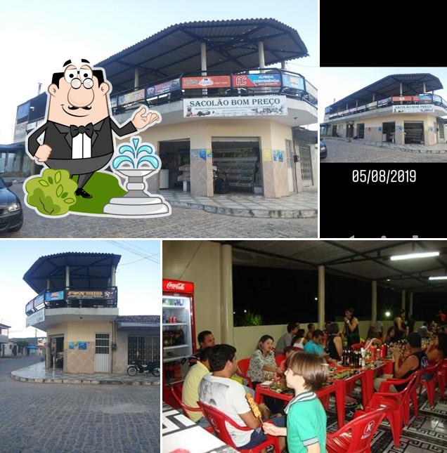 O exterior do Marcelo's Bar