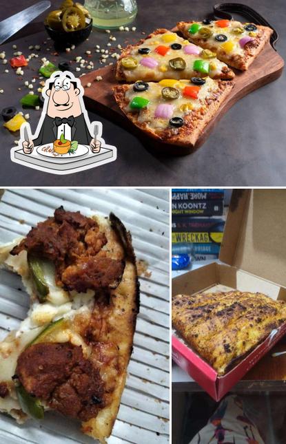 The photo of food and beverage at Oven Story Pizza