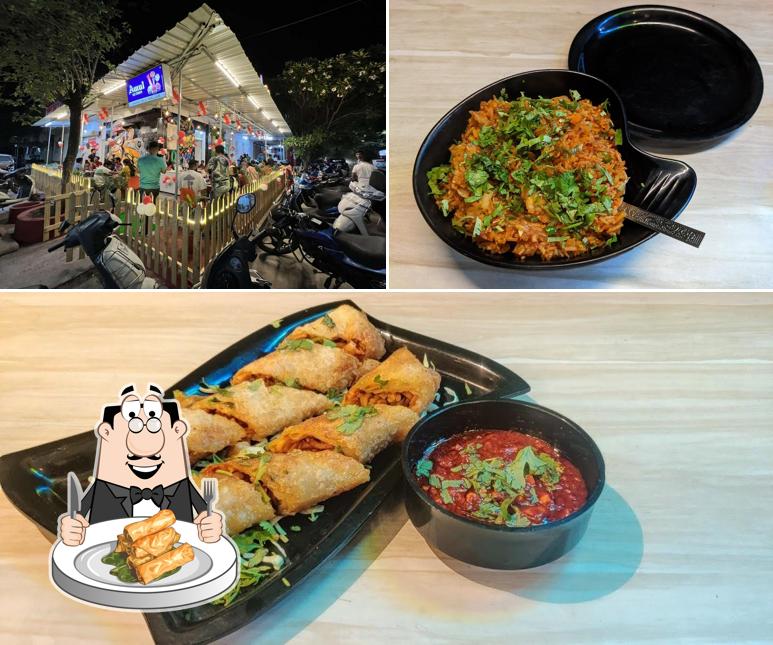 Spring rolls at Cafe DownTown