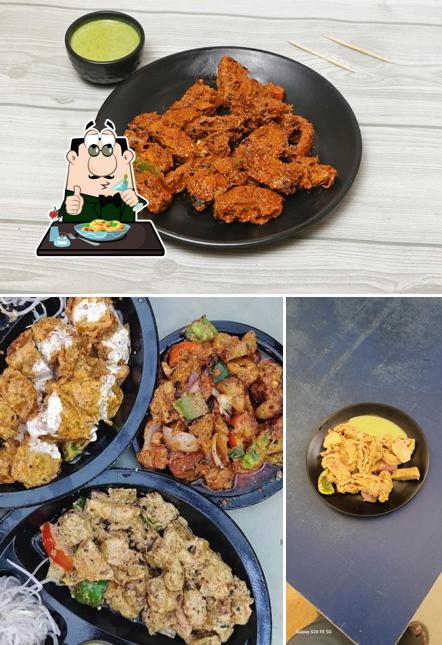 Food at Delhi Malai Chaap