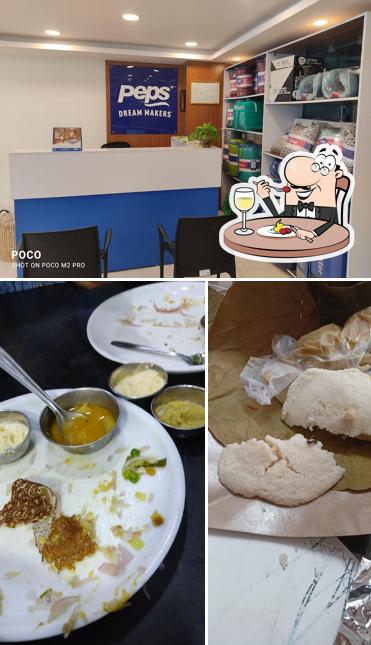 The restaurant's food and interior