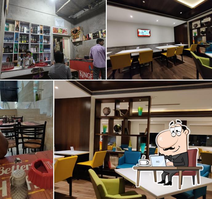 The interior of Sahil Bar and Restaurant