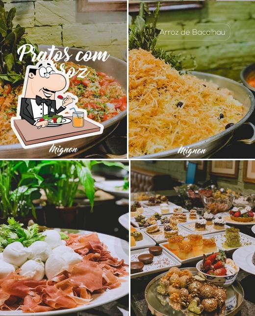 Comida em Mignon Restaurante