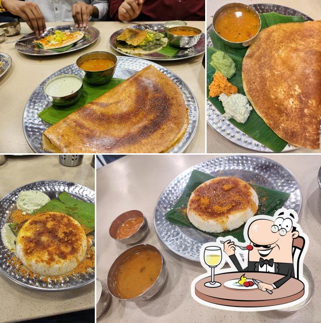 Creme brulee at Cafe Srinivasa