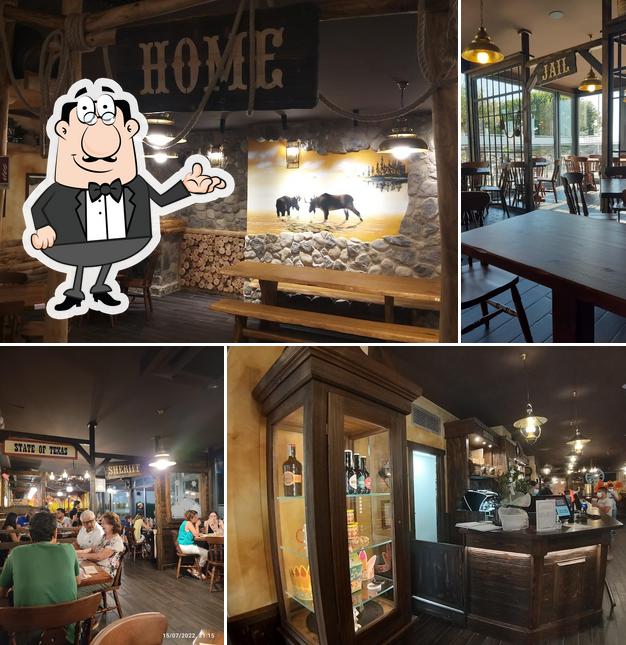 Gli interni di Old Wild West