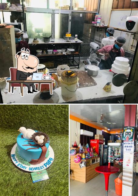 The interior of Mohan Pastry House & Cake House