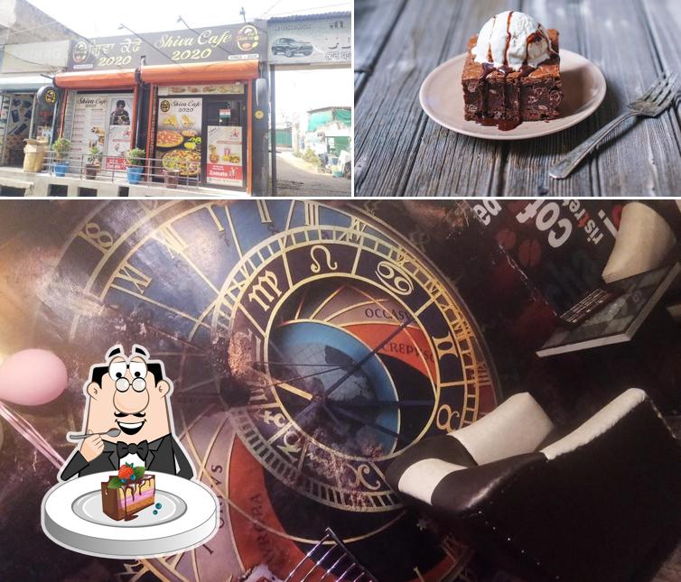 Chocolate cake at SHIVA CAFE2020