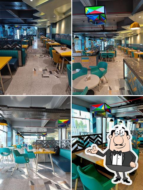 The interior of Cafe Jask