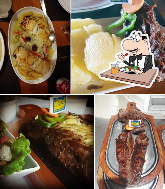 Comida em Tábua de Carne Restaurante
