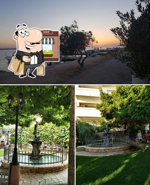 Goditi la vista dall'area esterna di Restoran Pizzeria Vukic