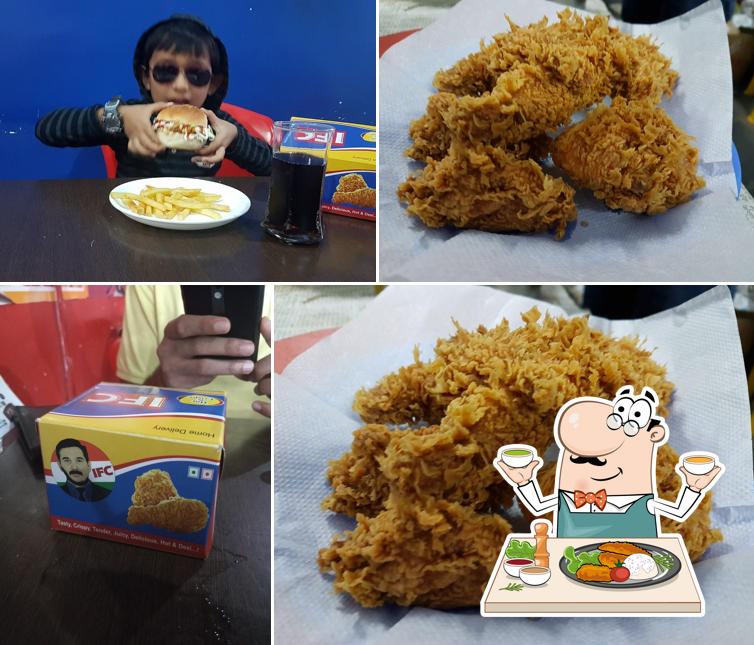 Fried chicken at IFC Restaurant