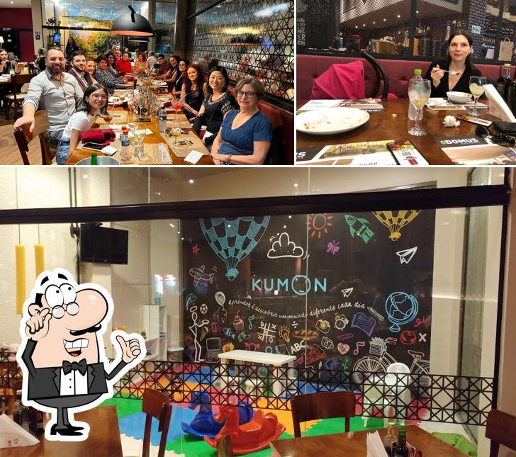 O interior do Santo Garden