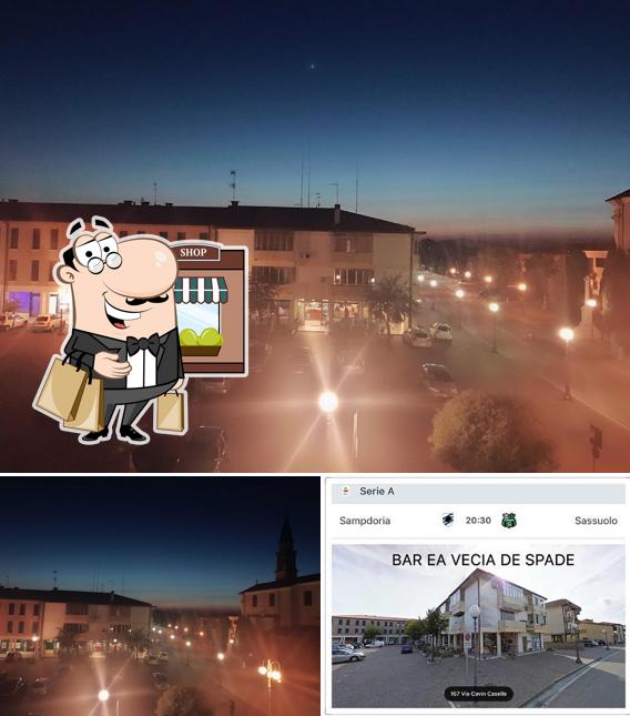 Gli esterni di BAR EA VECIA DE SPADE (CASELLE)