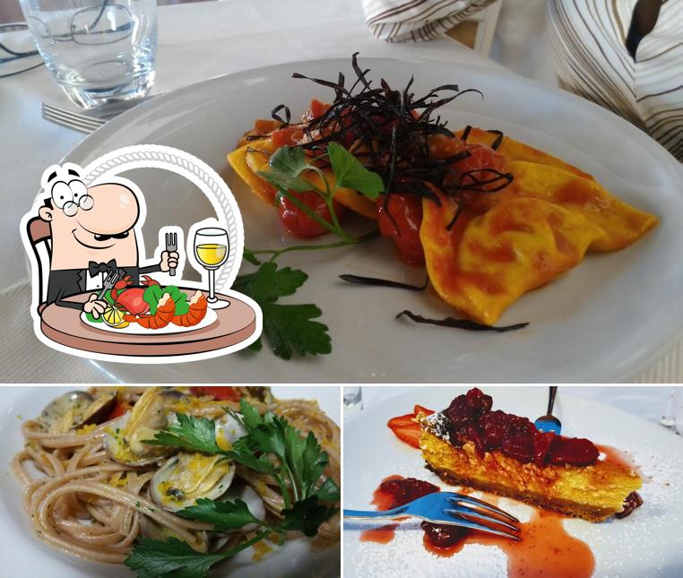 I clienti di Le Cicale di Veio possono provare vari pasti di mare