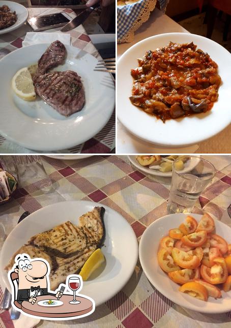 Cibo al Trattoria Del Porto Di Castiglione Brigida