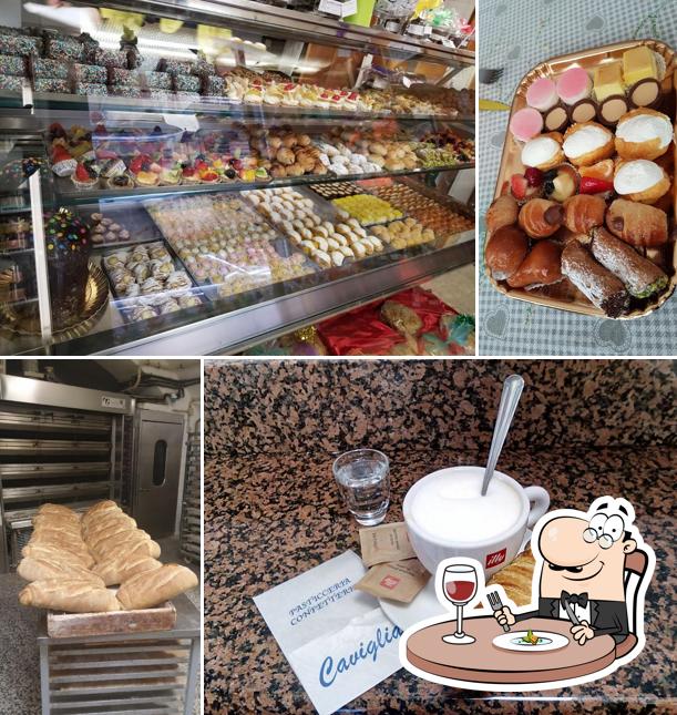 Cibo al Pasticceria Bar Caviglia
