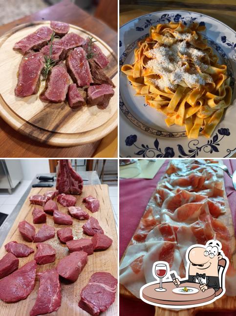 Platti al L' Oste Toscano