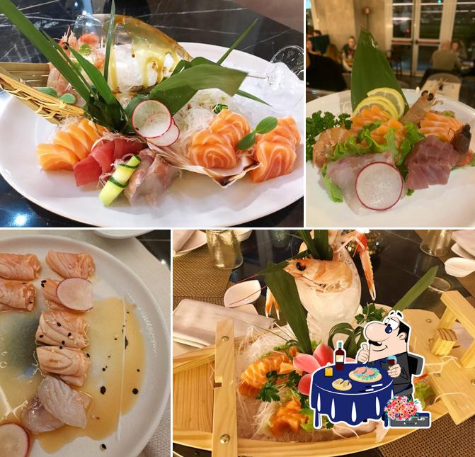 Sashimi al Ristorante Oya Sushi Fusion Experience