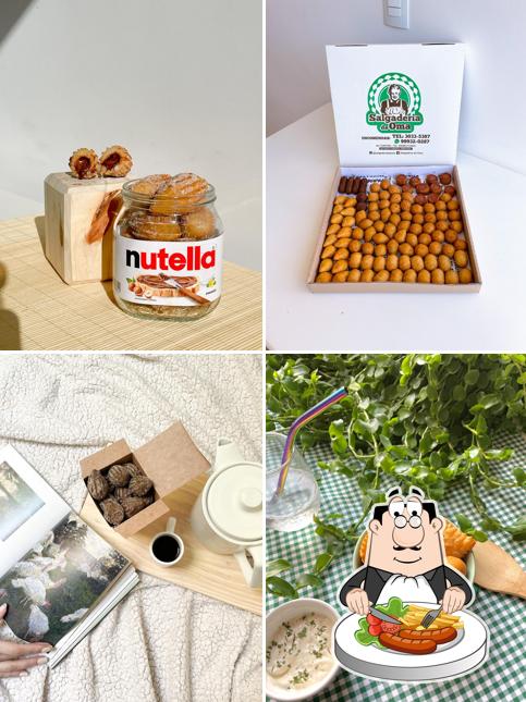 Platos en Salgaderia da Oma - Salgados em Apucarana