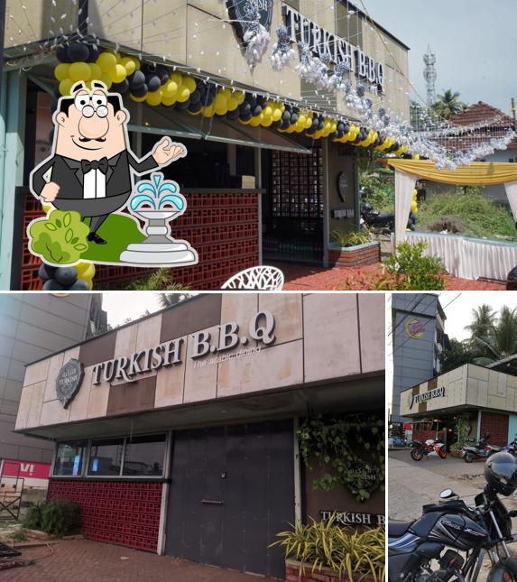 Check out how TURKISH B.B.Q looks outside