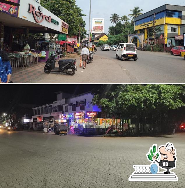 The exterior of Royal Bakery & Restaurant