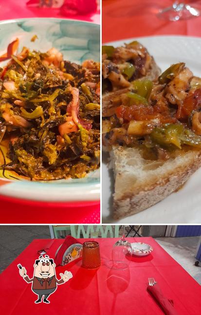 Platti al Taverna Pesciolì