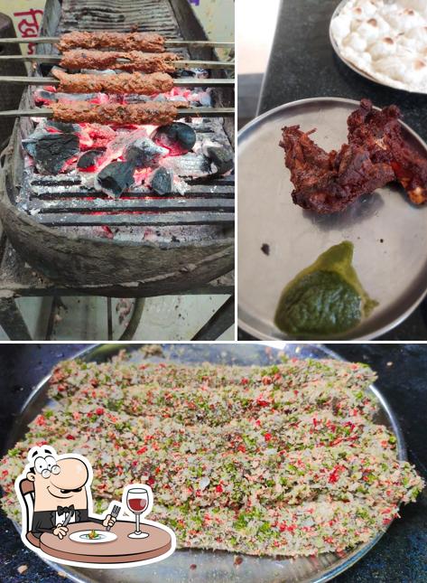 Food at Bismillah Hotel