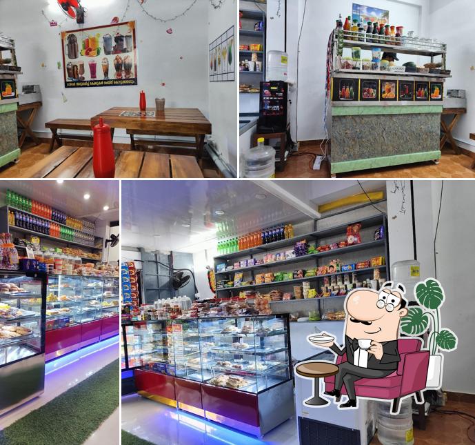 The interior of Angel Bakers & Cafe